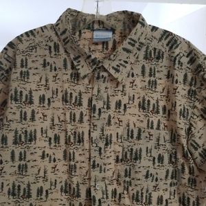 Columbia Short Sleeve Forest Hirt
